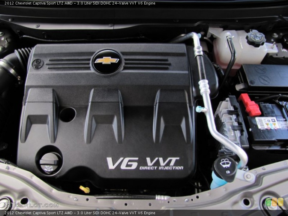 3.0 Liter SIDI DOHC 24-Valve VVT V6 Engine for the 2012 Chevrolet Captiva Sport #67144260