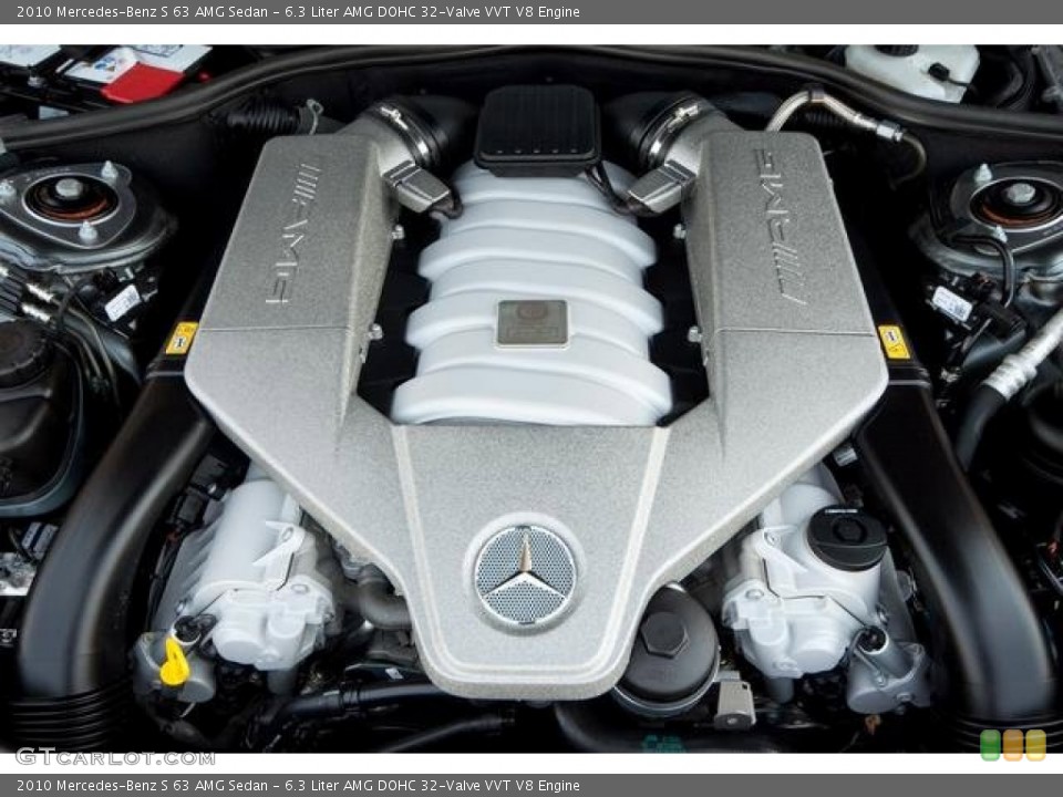 6.3 Liter AMG DOHC 32-Valve VVT V8 Engine for the 2010 Mercedes-Benz S #67148621