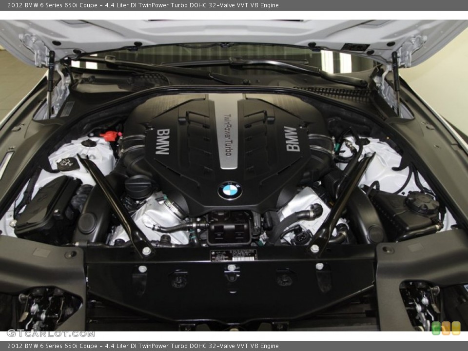 4.4 Liter DI TwinPower Turbo DOHC 32-Valve VVT V8 Engine for the 2012 BMW 6 Series #67163702