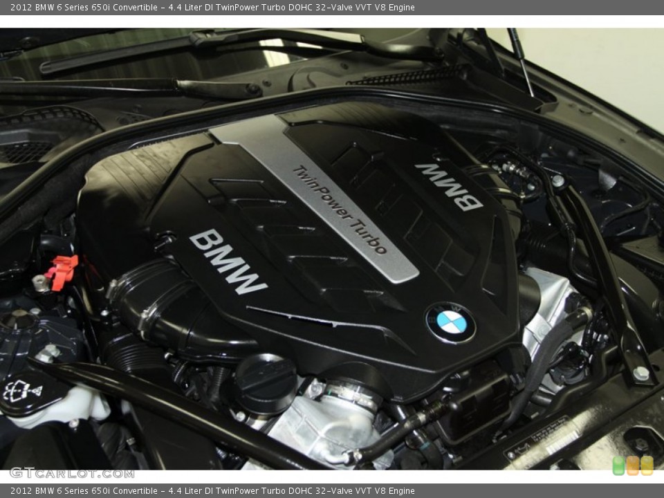4.4 Liter DI TwinPower Turbo DOHC 32-Valve VVT V8 Engine for the 2012 BMW 6 Series #67164152