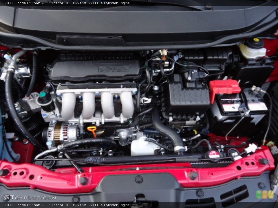1.5 Liter SOHC 16-Valve i-VTEC 4 Cylinder Engine for the 2012 Honda Fit #67194674