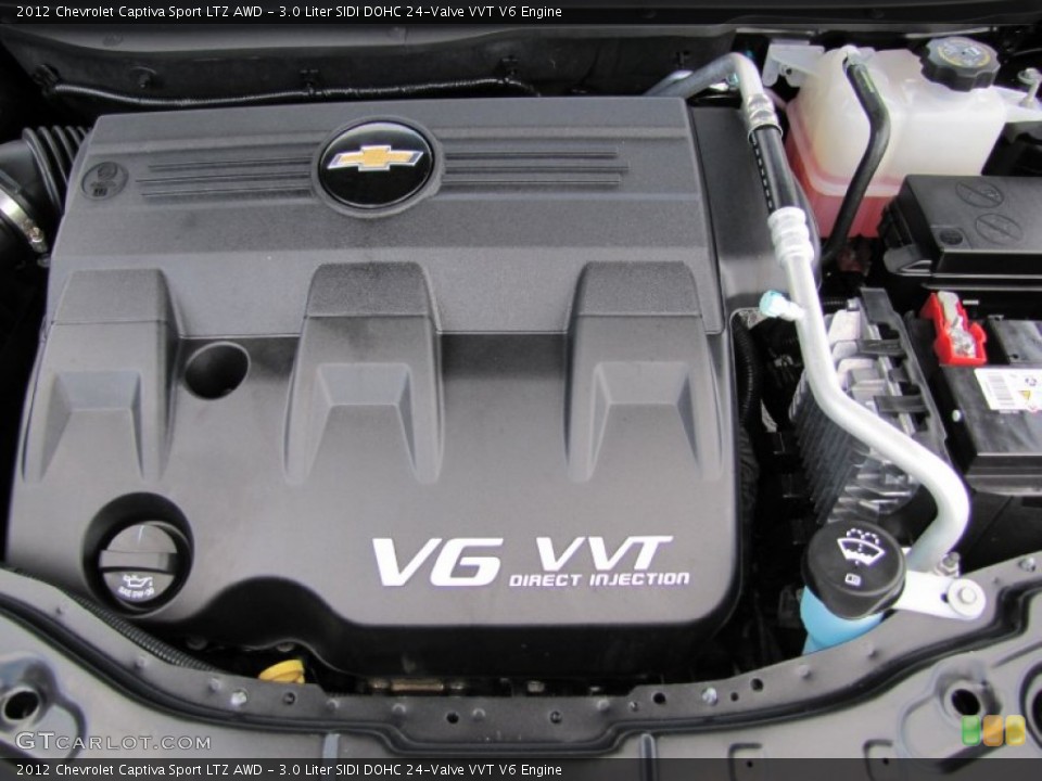 3.0 Liter SIDI DOHC 24-Valve VVT V6 Engine for the 2012 Chevrolet Captiva Sport #67211280