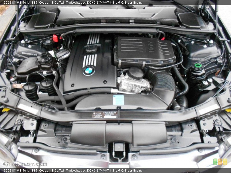 3.0L Twin Turbocharged DOHC 24V VVT Inline 6 Cylinder Engine for the 2008 BMW 3 Series #67222875