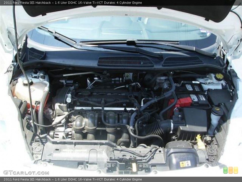 1.6 Liter DOHC 16-Valve Ti-VCT Duratec 4 Cylinder Engine for the 2011 Ford Fiesta #67234935