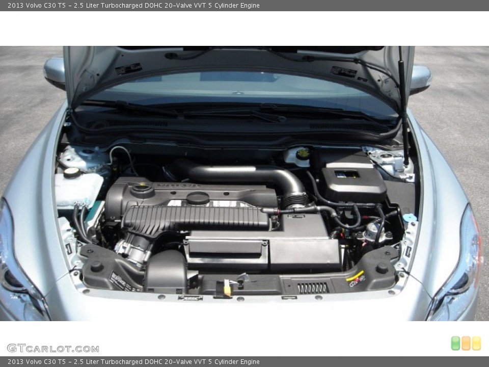 2.5 Liter Turbocharged DOHC 20-Valve VVT 5 Cylinder Engine for the 2013 Volvo C30 #67258845