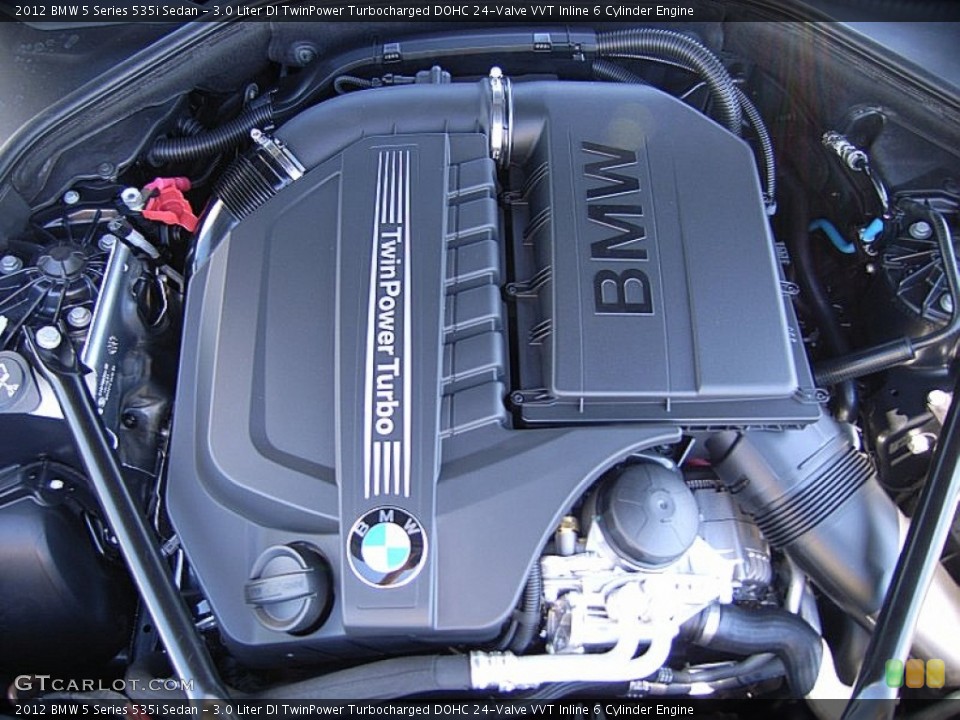 3.0 Liter DI TwinPower Turbocharged DOHC 24-Valve VVT Inline 6 Cylinder Engine for the 2012 BMW 5 Series #67259424