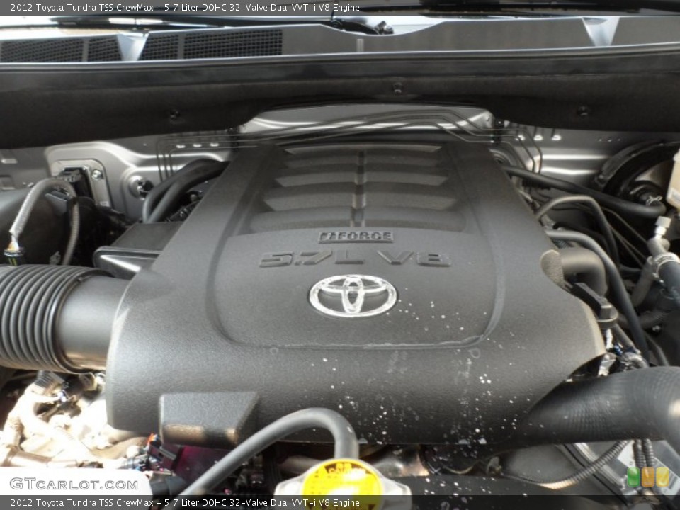 5.7 Liter DOHC 32-Valve Dual VVT-i V8 Engine for the 2012 Toyota Tundra #67267633