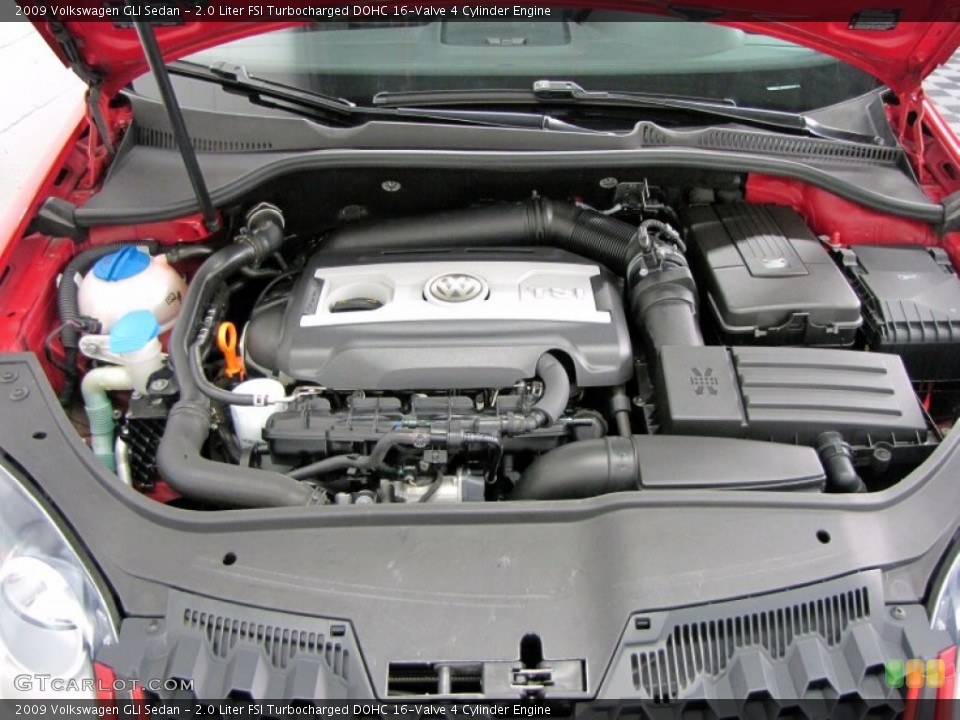 2.0 Liter FSI Turbocharged DOHC 16-Valve 4 Cylinder Engine for the 2009 Volkswagen GLI #67273850