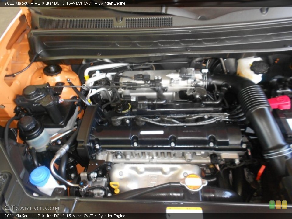 2.0 Liter DOHC 16-Valve CVVT 4 Cylinder Engine for the 2011 Kia Soul #67277672