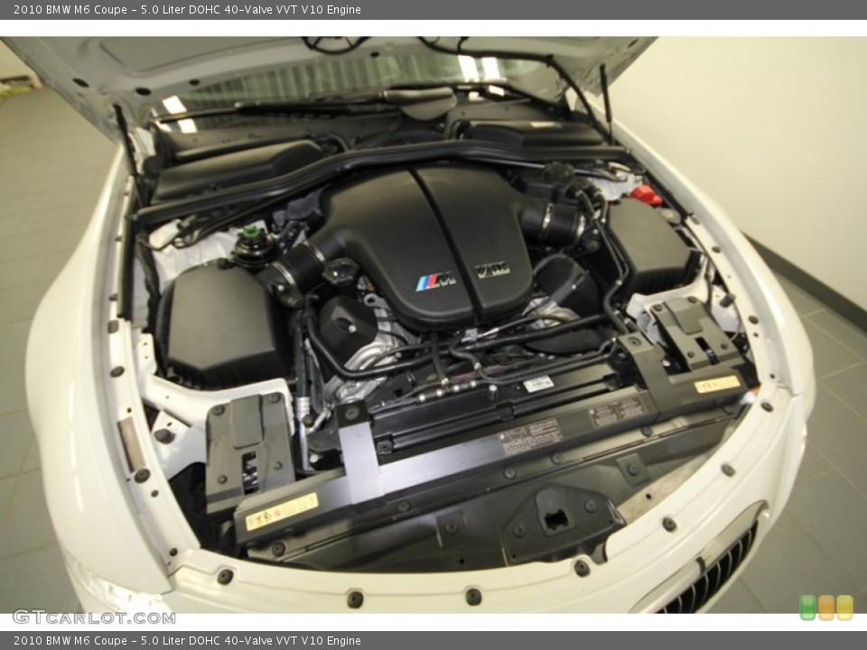 5.0 Liter DOHC 40-Valve VVT V10 Engine for the 2010 BMW M6 #67281899