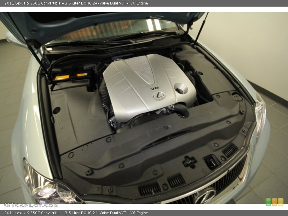 3.5 Liter DOHC 24-Valve Dual VVT-i V6 Engine for the 2011 Lexus IS #67283557