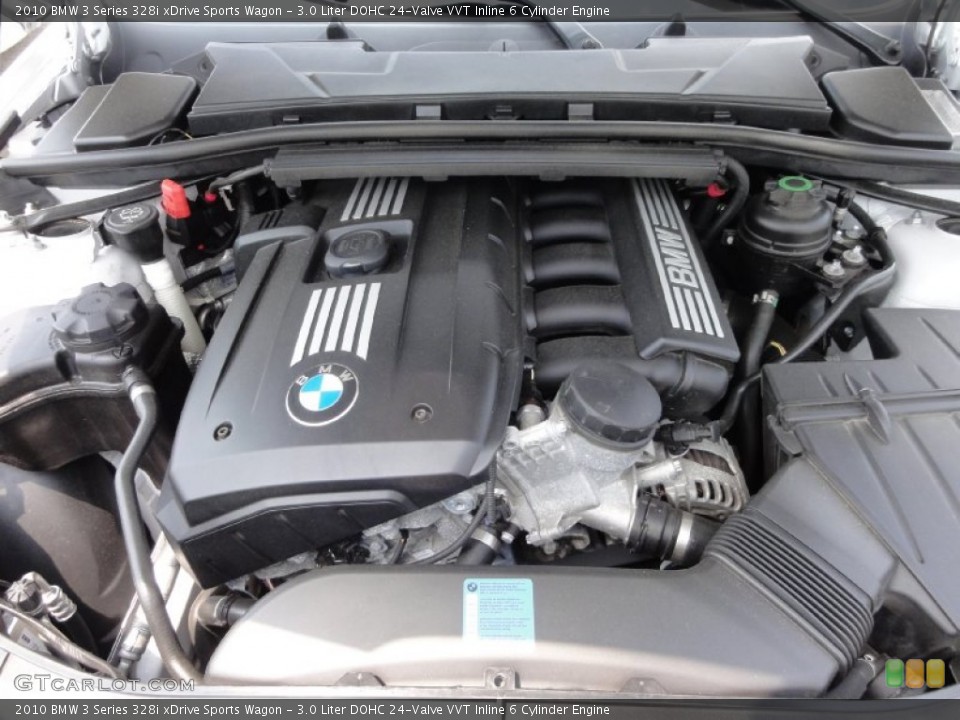 3.0 Liter DOHC 24-Valve VVT Inline 6 Cylinder Engine for the 2010 BMW 3 Series #67306436