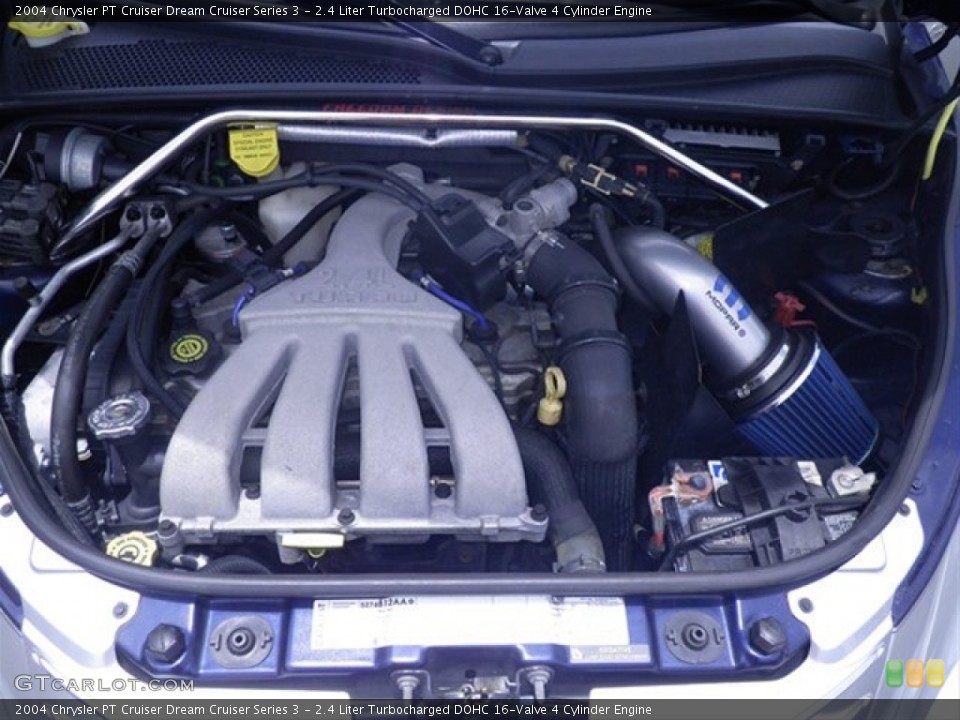 2.4 Liter Turbocharged DOHC 16-Valve 4 Cylinder Engine for the 2004 Chrysler PT Cruiser #67309418
