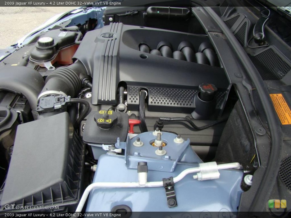 4.2 Liter DOHC 32-Valve VVT V8 Engine for the 2009 Jaguar XF #6731139