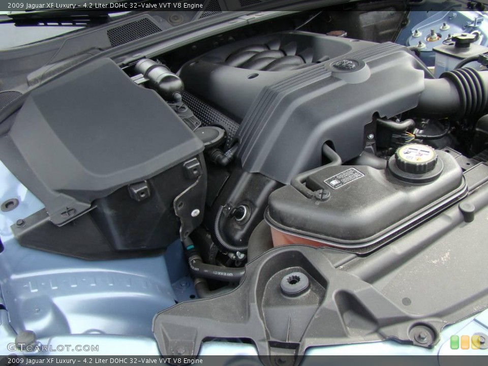 4.2 Liter DOHC 32-Valve VVT V8 Engine for the 2009 Jaguar XF #6731144