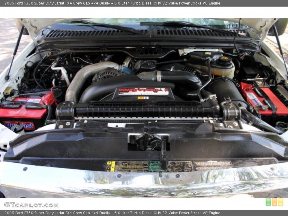 6.0 Liter Turbo Diesel OHV 32 Valve Power Stroke V8 Engine for the 2006 Ford F350 Super Duty #67334906