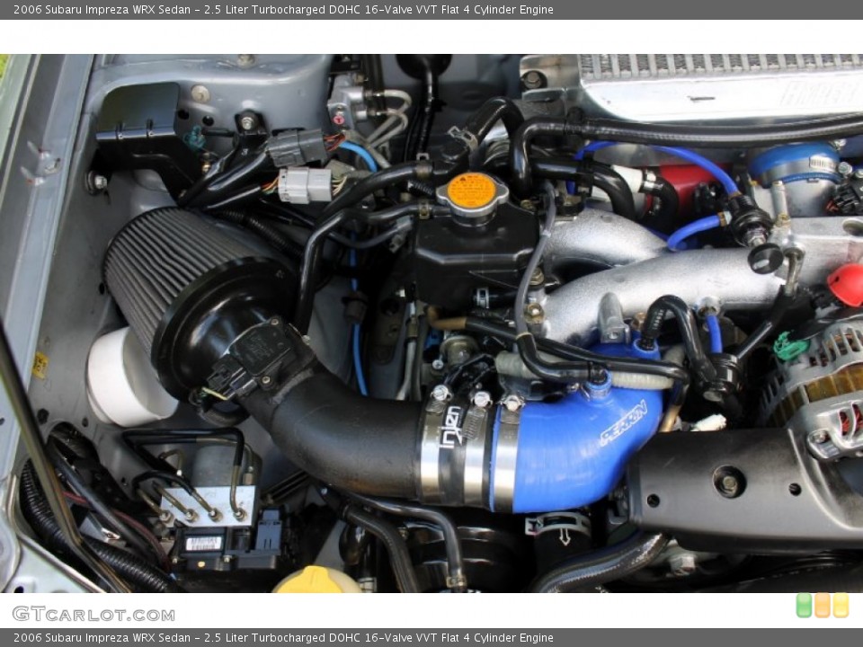 2.5 Liter Turbocharged DOHC 16-Valve VVT Flat 4 Cylinder Engine for the 2006 Subaru Impreza #67336259
