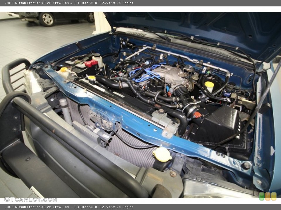 3.3 Liter SOHC 12-Valve V6 Engine for the 2003 Nissan Frontier #67349915