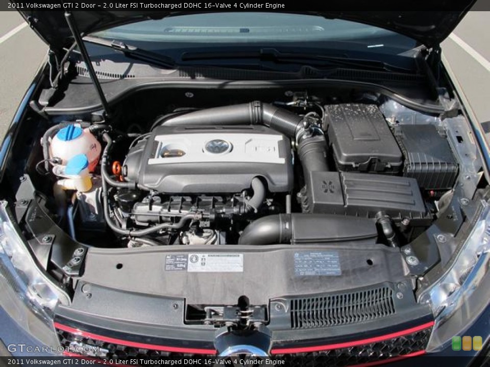2.0 Liter FSI Turbocharged DOHC 16-Valve 4 Cylinder Engine for the 2011 Volkswagen GTI #67352169