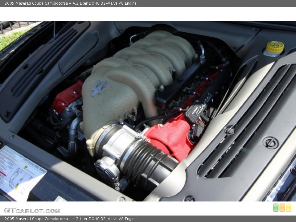 4.2 Liter DOHC 32-Valve V8 Engine for the 2005 Maserati Coupe #67356425