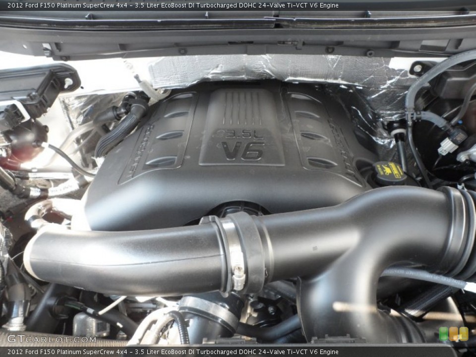 3.5 Liter EcoBoost DI Turbocharged DOHC 24-Valve Ti-VCT V6 Engine for the 2012 Ford F150 #67370762