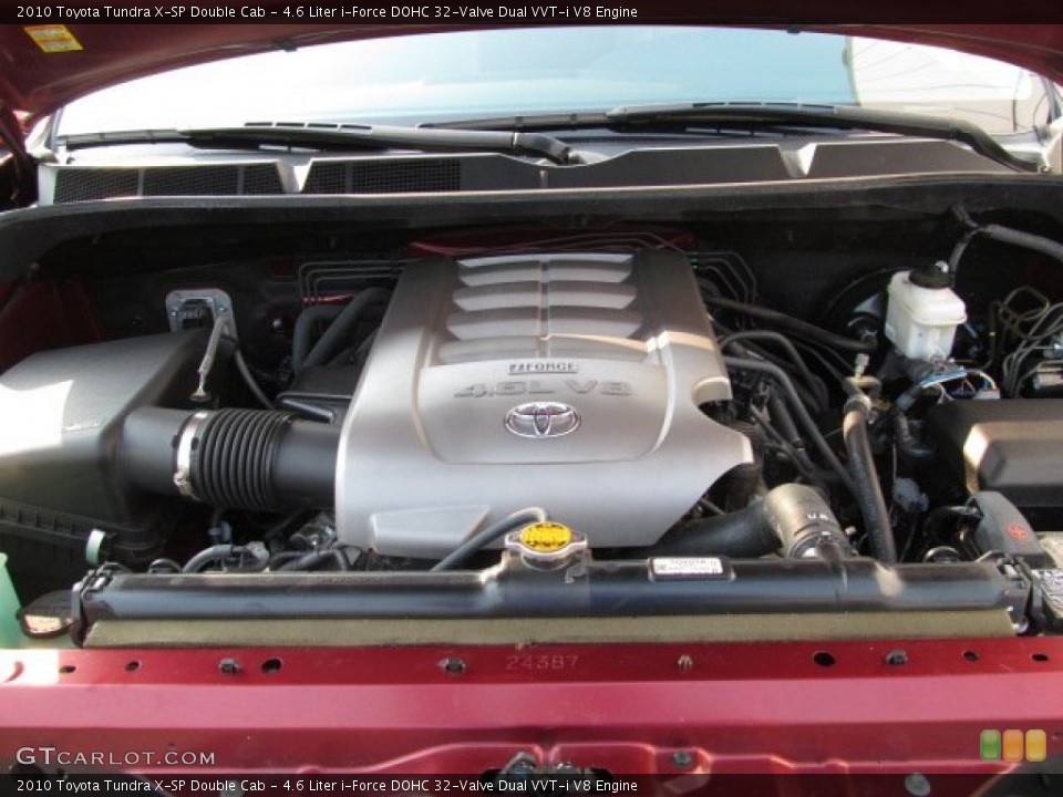 4.6 Liter i-Force DOHC 32-Valve Dual VVT-i V8 Engine for the 2010 Toyota Tundra #67381439