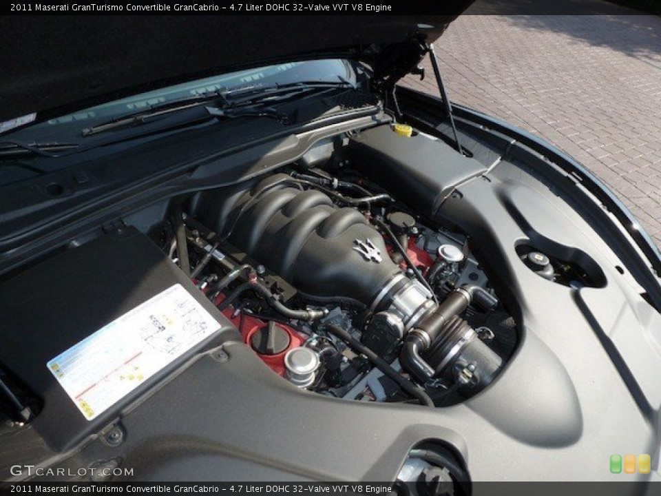 4.7 Liter DOHC 32-Valve VVT V8 Engine for the 2011 Maserati GranTurismo Convertible #67382285