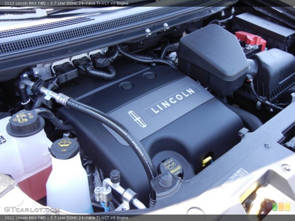 3.7 Liter DOHC 24-Valve Ti-VCT V6 Engine for the 2013 Lincoln MKX #67395761