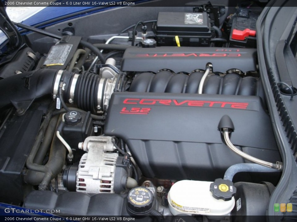 6.0 Liter OHV 16-Valve LS2 V8 Engine for the 2006 Chevrolet Corvette #67403727
