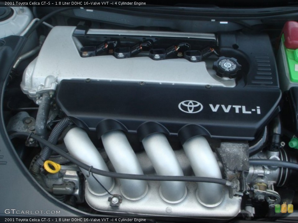 1.8 Liter DOHC 16-Valve VVT -i 4 Cylinder Engine for the 2001 Toyota Celica #67416252