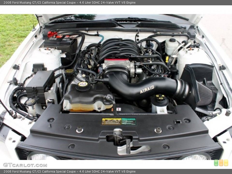 4.6 Liter SOHC 24-Valve VVT V8 Engine for the 2008 Ford Mustang #67421484