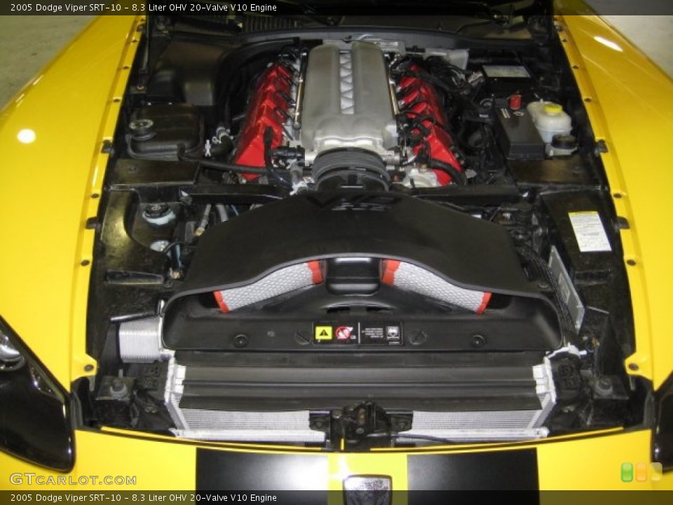 8.3 Liter OHV 20-Valve V10 Engine for the 2005 Dodge Viper #67423239
