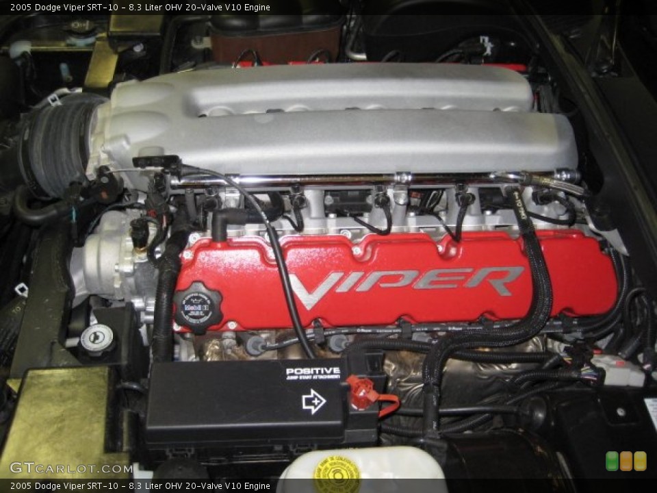 8.3 Liter OHV 20-Valve V10 Engine for the 2005 Dodge Viper #67423245