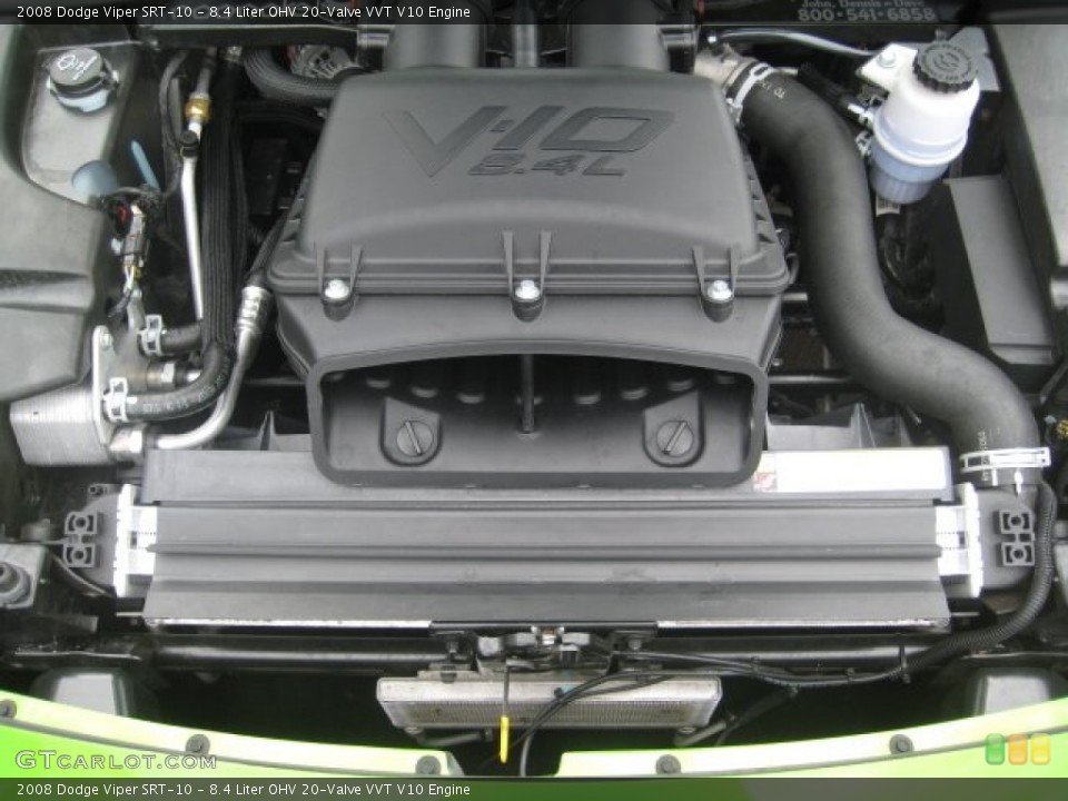 8.4 Liter OHV 20-Valve VVT V10 Engine for the 2008 Dodge Viper #67423878