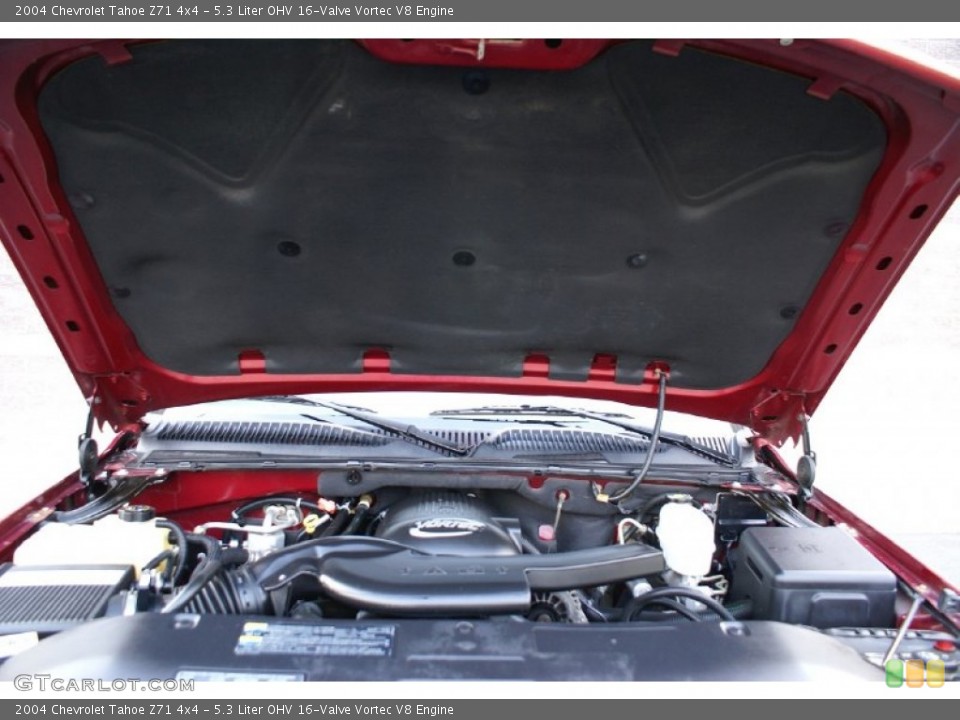 5.3 Liter OHV 16-Valve Vortec V8 Engine for the 2004 Chevrolet Tahoe #67431012