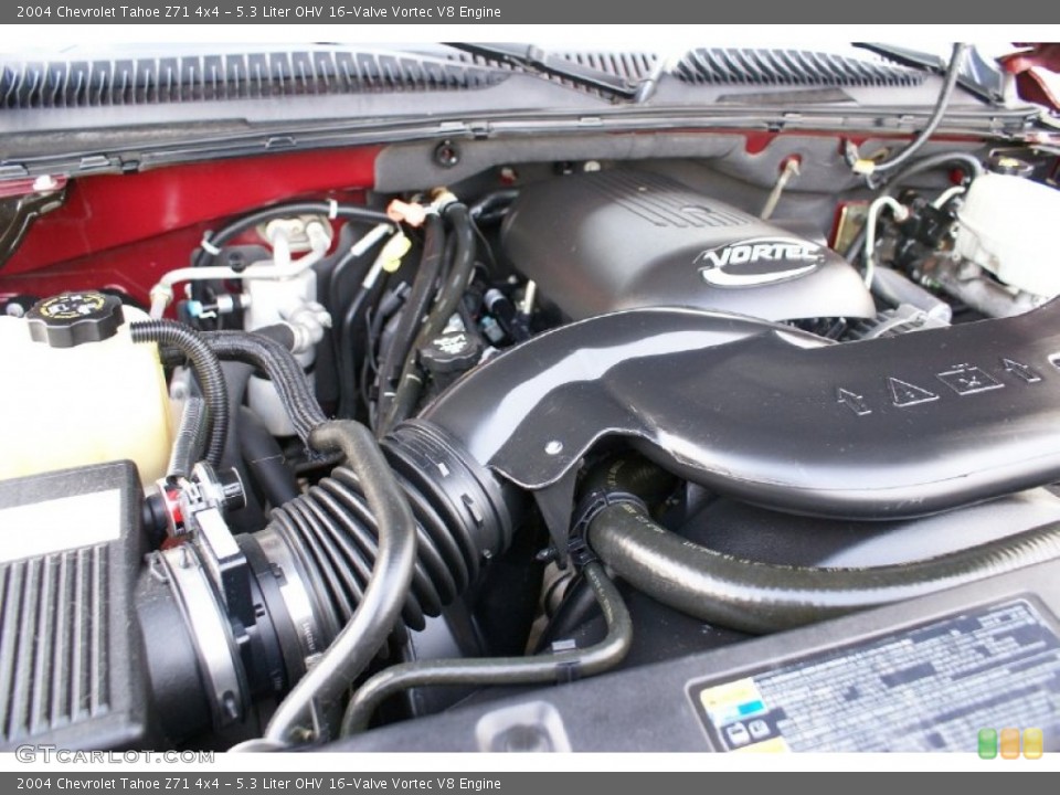 5.3 Liter OHV 16-Valve Vortec V8 Engine for the 2004 Chevrolet Tahoe #67431036
