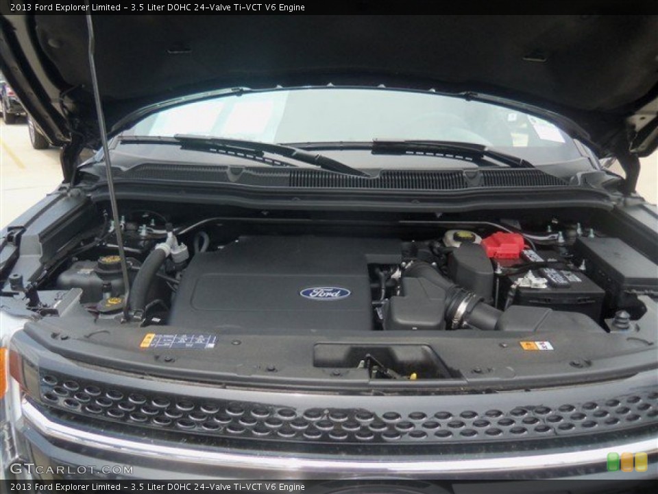 3.5 Liter DOHC 24-Valve Ti-VCT V6 Engine for the 2013 Ford Explorer #67431504