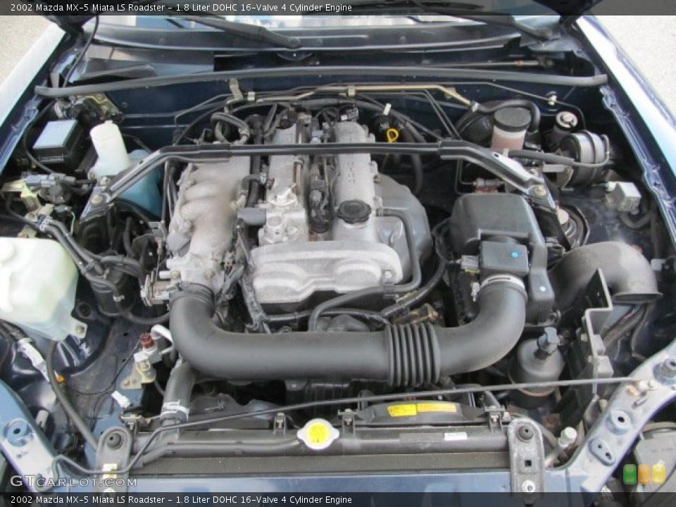 1.8 Liter DOHC 16-Valve 4 Cylinder Engine for the 2002 Mazda MX-5 Miata #67437045