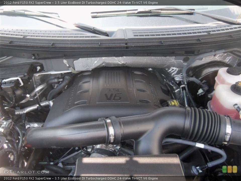 3.5 Liter EcoBoost DI Turbocharged DOHC 24-Valve Ti-VCT V6 Engine for the 2012 Ford F150 #67442319