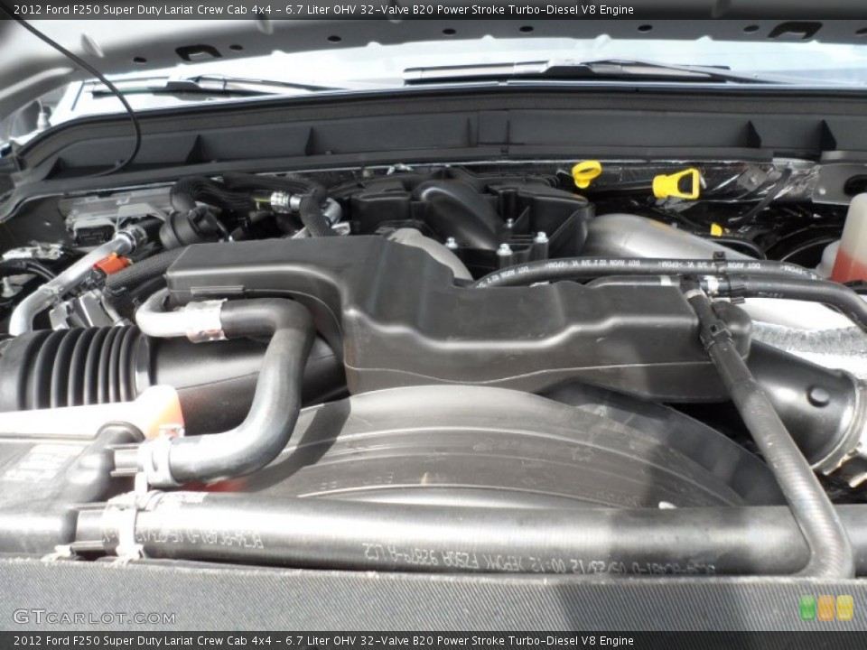 6.7 Liter OHV 32-Valve B20 Power Stroke Turbo-Diesel V8 Engine for the 2012 Ford F250 Super Duty #67461559