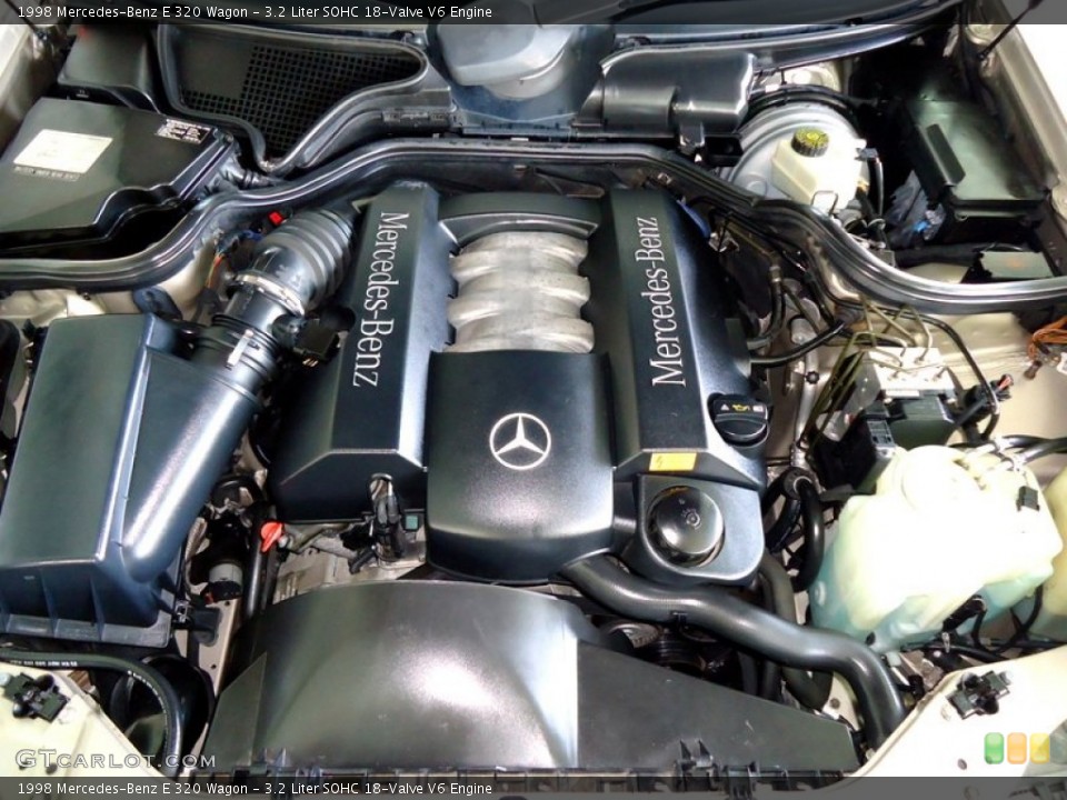 3.2 Liter SOHC 18-Valve V6 Engine for the 1998 Mercedes-Benz E #67464256