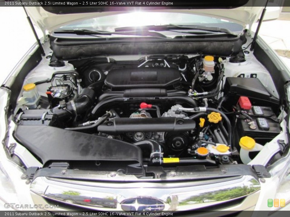 2.5 Liter SOHC 16-Valve VVT Flat 4 Cylinder Engine for the 2011 Subaru Outback #67467082