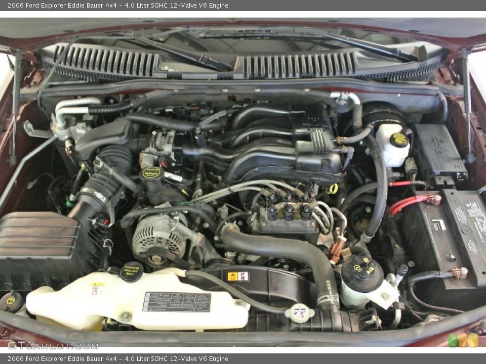 4.0 Liter SOHC 12-Valve V6 Engine for the 2006 Ford Explorer #67478719
