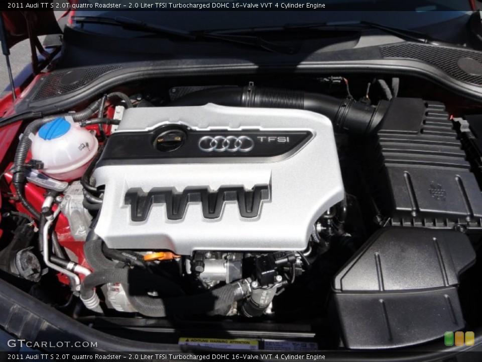 2.0 Liter TFSI Turbocharged DOHC 16-Valve VVT 4 Cylinder Engine for the 2011 Audi TT #67479529