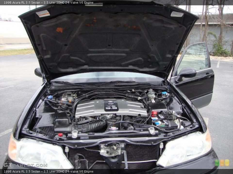 3.5 Liter SOHC 24-Valve V6 Engine for the 1998 Acura RL #67489888