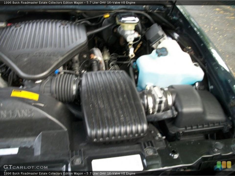 5.7 Liter OHV 16-Valve V8 Engine for the 1996 Buick Roadmaster #67503595