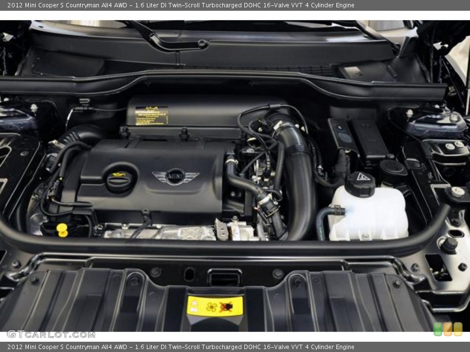 1.6 Liter DI Twin-Scroll Turbocharged DOHC 16-Valve VVT 4 Cylinder Engine for the 2012 Mini Cooper #67520651