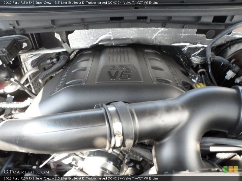 3.5 Liter EcoBoost DI Turbocharged DOHC 24-Valve Ti-VCT V6 Engine for the 2012 Ford F150 #67541353