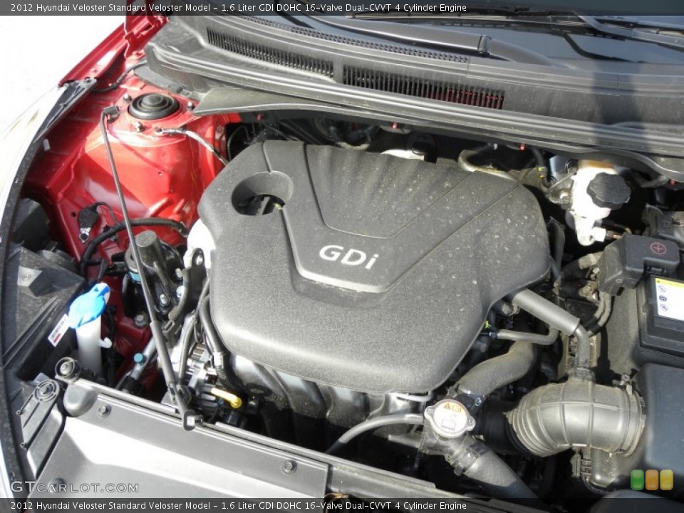 1.6 Liter GDI DOHC 16-Valve Dual-CVVT 4 Cylinder Engine for the 2012 Hyundai Veloster #67569223