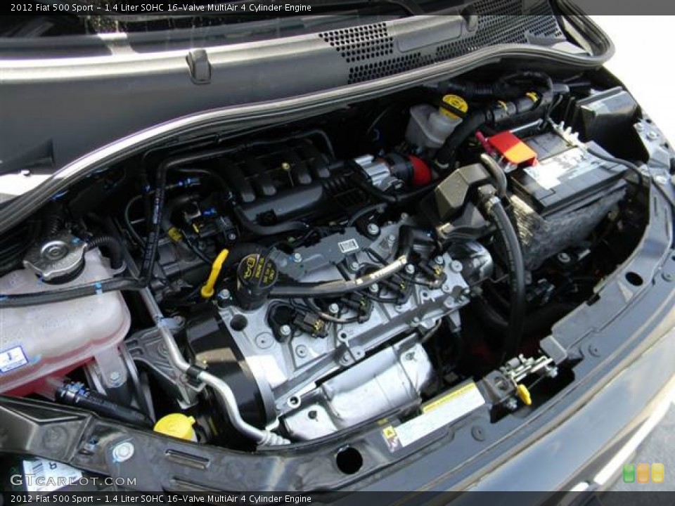 1.4 Liter SOHC 16-Valve MultiAir 4 Cylinder Engine for the 2012 Fiat 500 #67571044